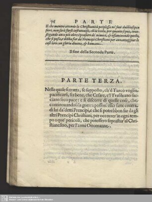 Parte Terza
