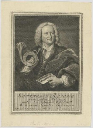 Bildnis des Gottfried Reiche