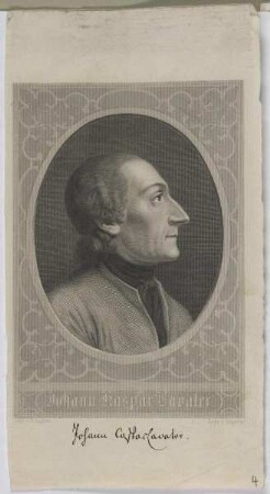 Bildnis des Johann Kaspar Lavater