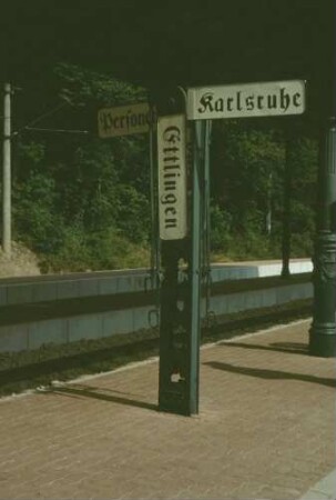 Bad Herrenalb Zuganzeiger