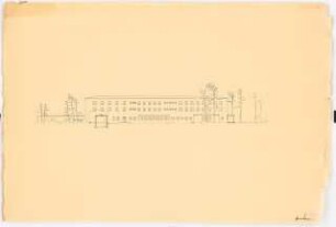 Hotel am See: Ansicht Nord 1:100
