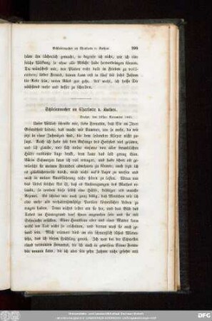 Schleiermacher an Charlotte v. Kathen. Stolpe, den 26sten November 1803.
