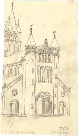Schmidt, Heinrich von; München; St. Maximilian - Perspektive