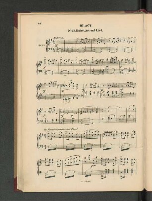 No.13. Entre_Act und Lied