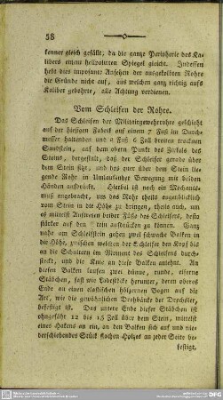 Vom Schleifen der Rohre