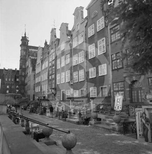 Bürgerhäuser der ul. Mariacka (Frauengasse) Danzig