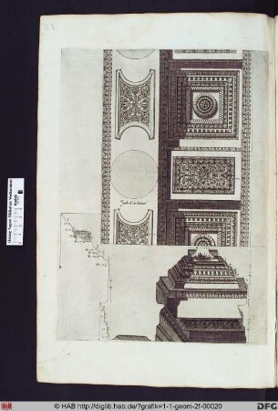 Fondo del architrave