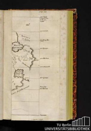 Tabula omnis terrae habitatae, ad mentem Eratosthenis et Strabonis expressa.