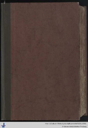 Protokollbuch der Philosophischen Fakultät