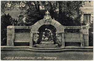 Leipzig, Märchenbrunnen am Thomasring