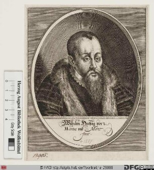 Bildnis Guglielmo (Gonzaga), 1550 Herzog von Mantua und 1573 von Montferrat