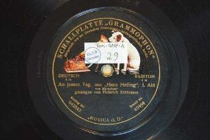 An jenem Tag : aus "Hans Heiling"; 1. Akt / von Marschner