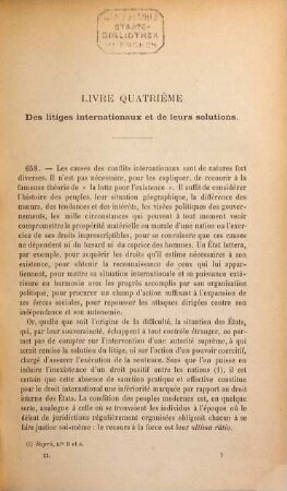 Précis de droit international public ou droit des gens, 2