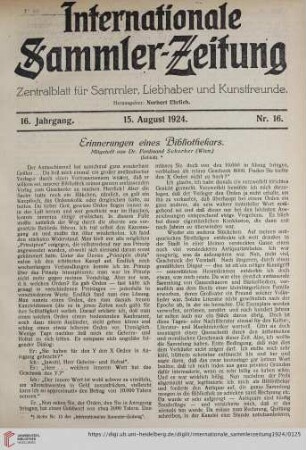 Nr. 16 (15. August)