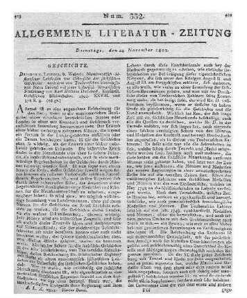 Gregor, ...: Liebe, Krieg und Dummheit. T. 1. Frankfurt: Esslinger 1800