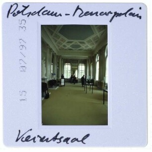 Potsdam, Neuer Garten,Potsdam, Marmorpalais : Innenansicht Konzertsaal