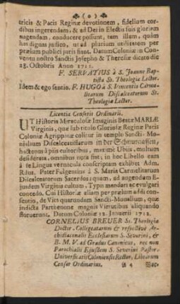 Licentia Censoris Ordinarii