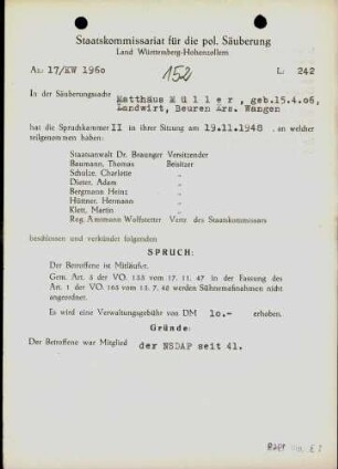 Müller, Matthäus