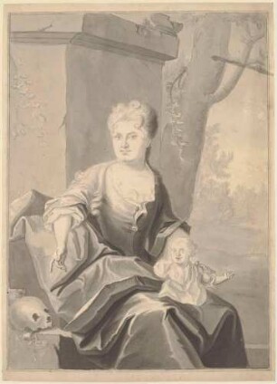 Bildnis Gleditsch, Anna Magdalene, verehel. (Joh. Gottl.) (1696-1718)