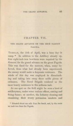Chapter VII. The grand advance on the Shoé Dagoon Pagoda