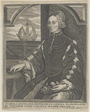 Bildnis der Isabella von Portugal