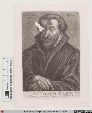Bildnis Johann Karg