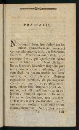 III-X, Praefatio