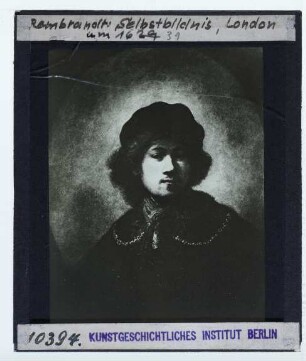 Rembrandt, Selbstbildnis als junger Mann (Liverpool, WAG 1011)