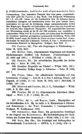 2. Prähistorische, keltische und altgermanische Zeit