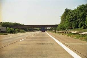 Bundesautobahn 1: Richtung Südwest: Kreuz Bargteheide