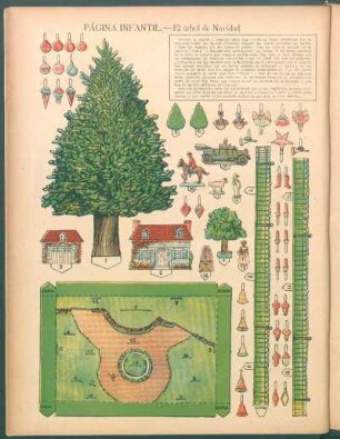 Página infantil : El árbol de Navidad