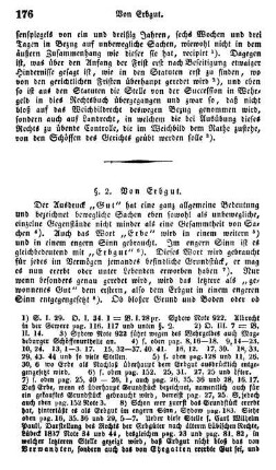 §. 2. Von Erbgut.