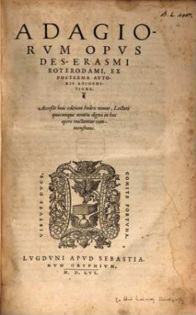 Adagiorum opus