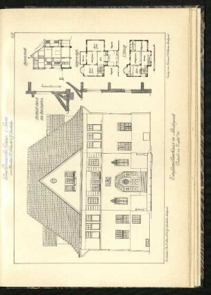Einfamilienhaus in Stuttgart. Details zu Tafel 41.