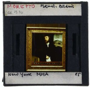 Moretto, Männliches Bildnis