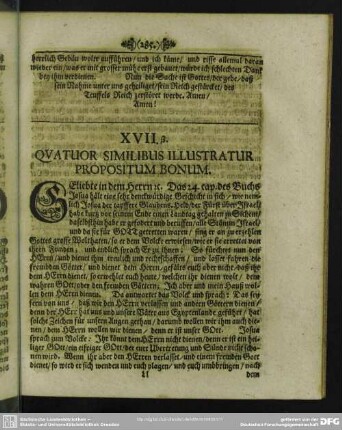 XVII. b. Quatuor Similibus Illustratur Propositum Bonum