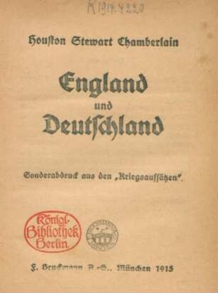 England und Deutschland