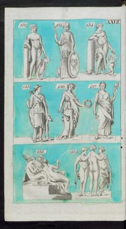 [Taf.] XXVII. [Fig.] 132. - [Fig.] 139.
