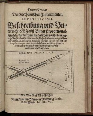 3: ... Tractat Der Mechanischen Instrumenten Levini Hulsii. 3