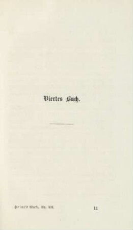 Viertes Buch. [Börne's letzte Lebensjahre]