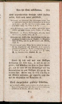 Noch einige hieher gehörige Schriften