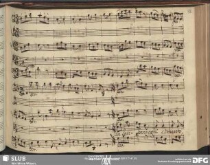 Aria: Sia lontano ogni cimento [1. Fassung G-Dur]
