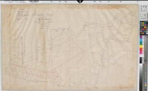 Werne (Werne), Teilung der Werneschen Gemeinheiten, Bl. 1 Brouillonkarte Ronheide Werne (Werne), Teilung der Werneschen Gemeinheiten, Bl. 1