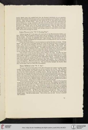 Forbes Watson in the N.Y. Evening Post