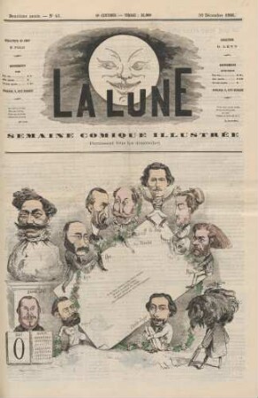 La semaine comique illustrée. Paraissant tous les dimanches