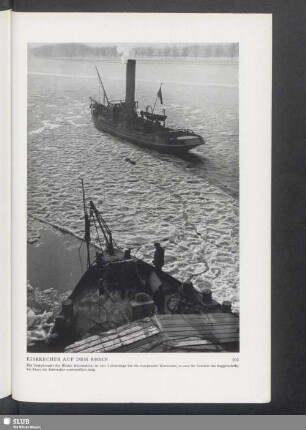 Eisbrecher Auf Dem Rhein