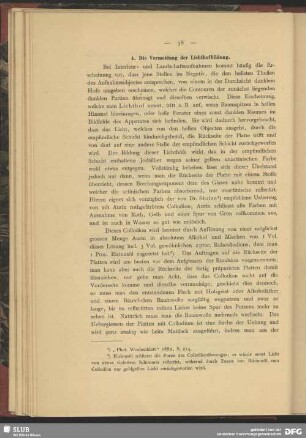 4. Die Vermeidung der Lichthofbildung