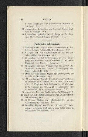 Funfzehntes Jahrhundert