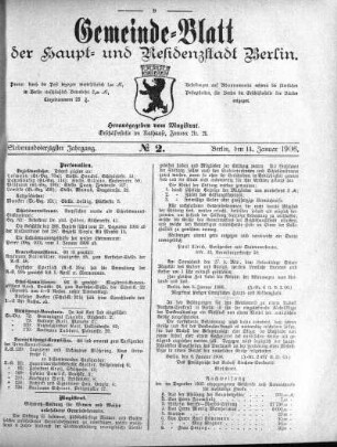 1906,2: No. 2, 14. Januar 1906