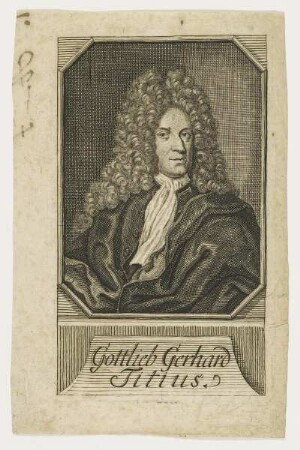 Bildnis des Gottlieb Gerhard Titius